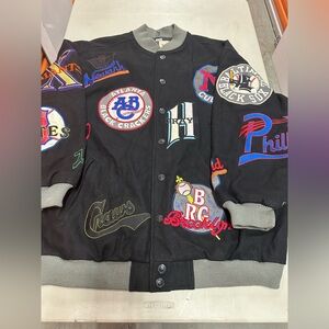Vintage  Negro League Baseball Museum (NLBM) 
Bomber Varsity jacket size XXXL